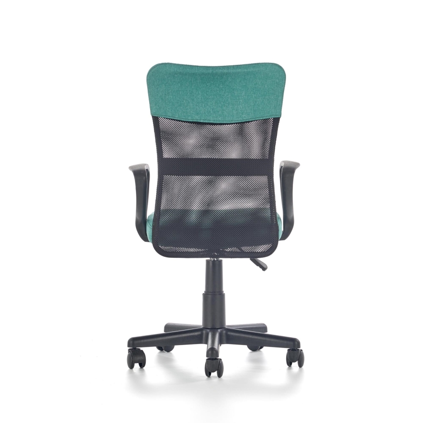 Chaise de bureau LIRI turquoise