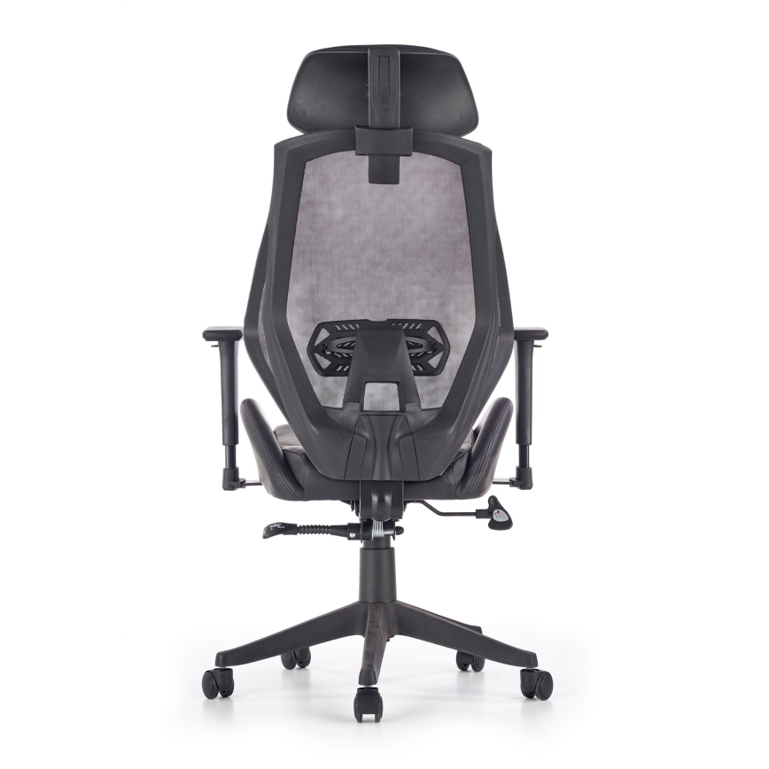 Chaise de bureau TERO noire/grise