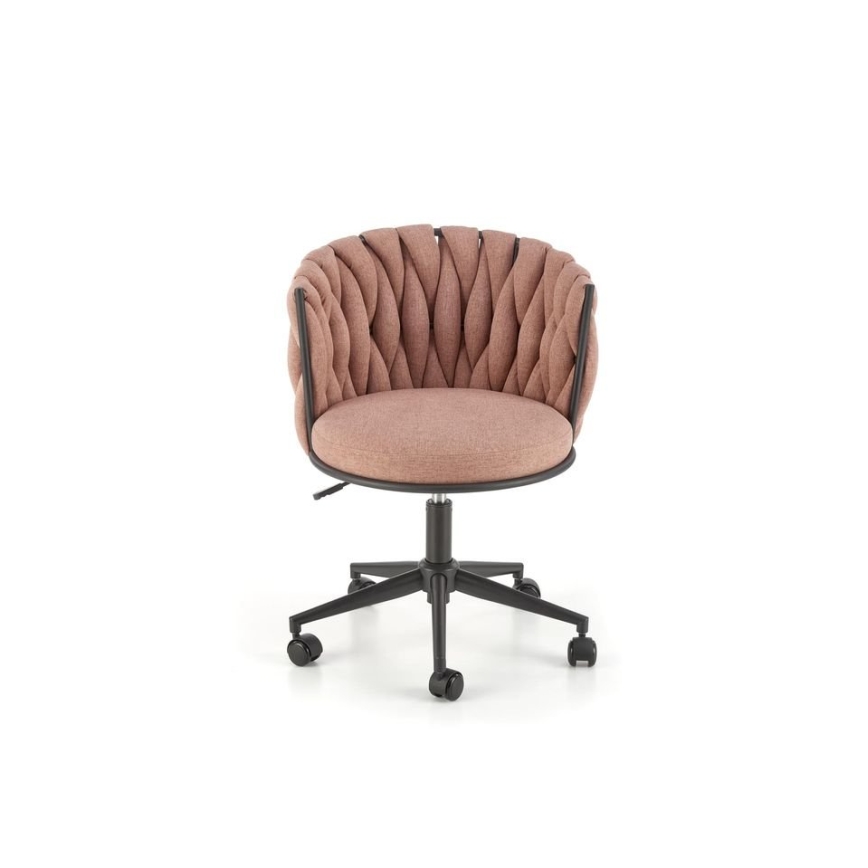 Chaise de bureau TILOQ rose