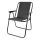 Chaise de camping pliable noir