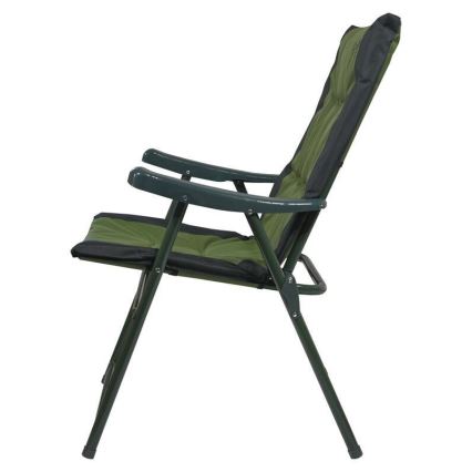 Chaise de camping pliante verte