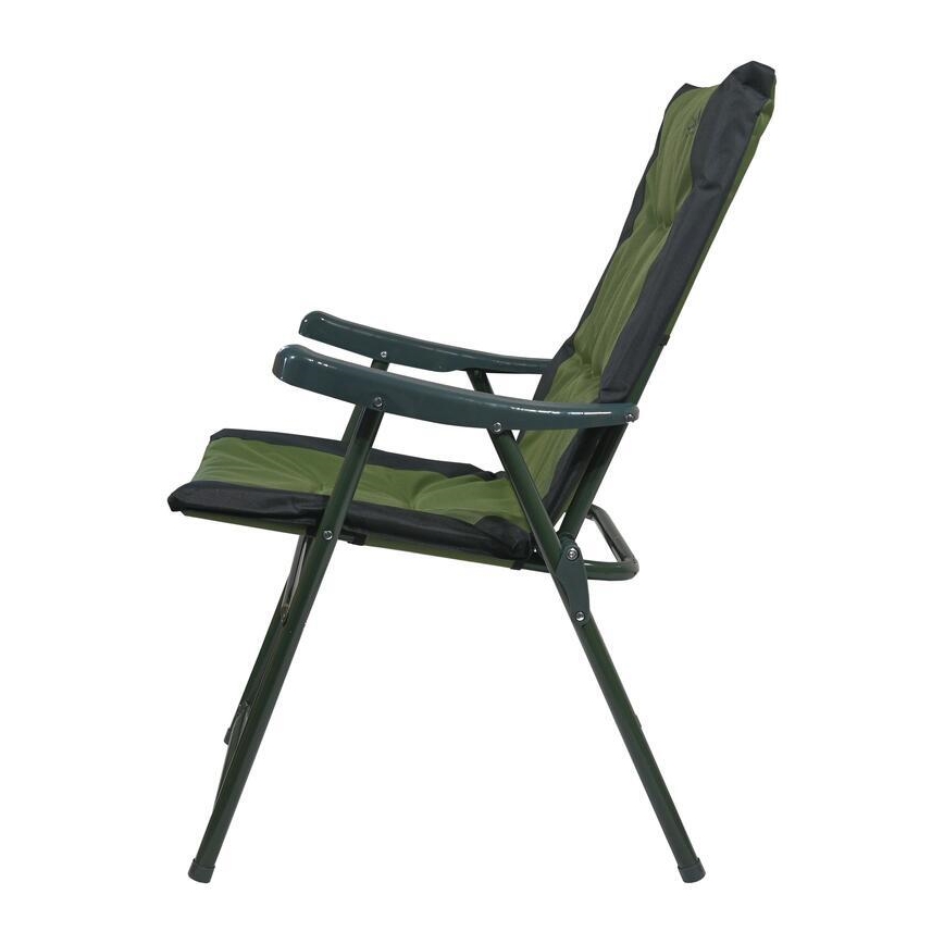 Chaise de camping pliante verte