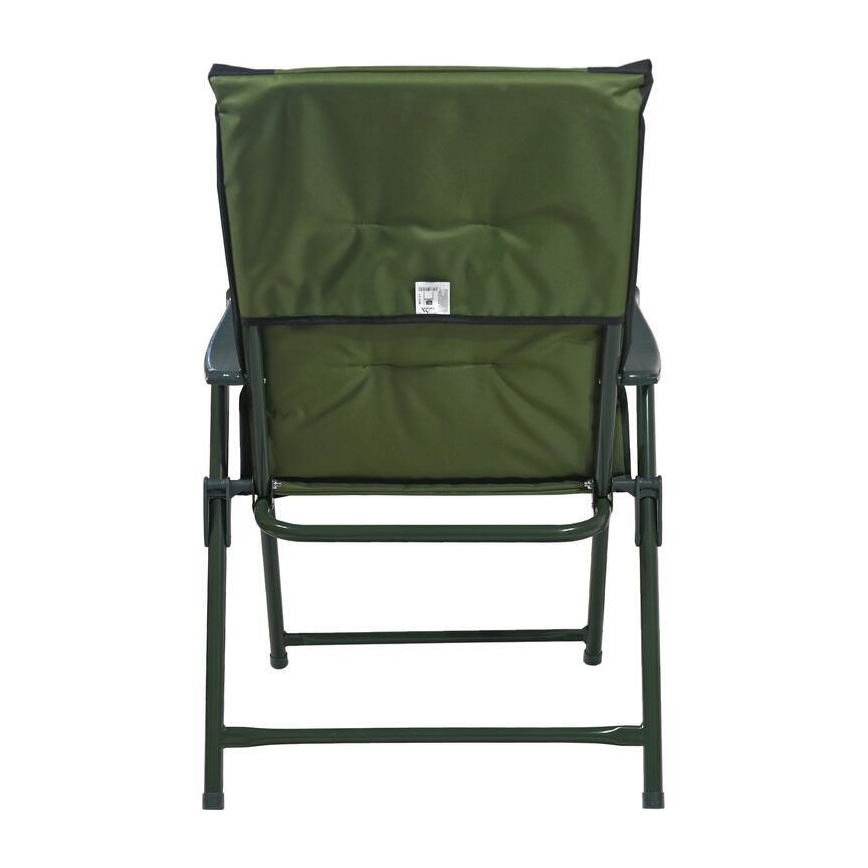 Chaise de camping pliante verte