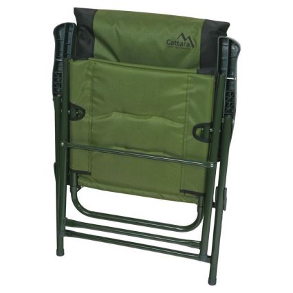 Chaise de camping pliante verte