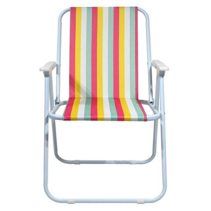 Chaise de camping pour enfant multicolore