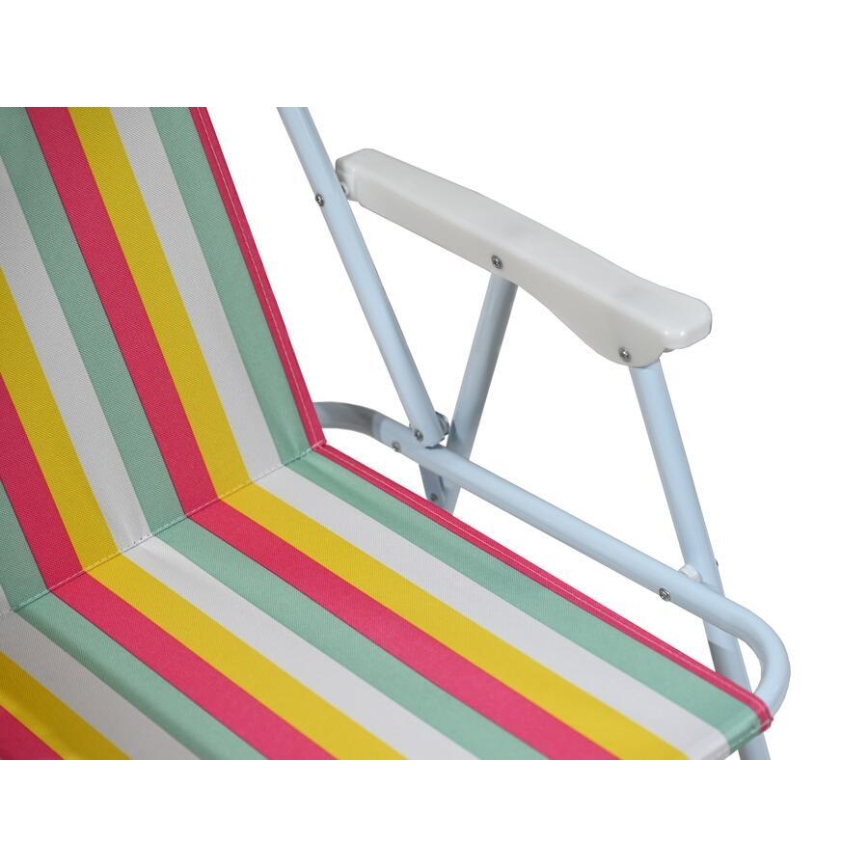 Chaise de camping pour enfant multicolore