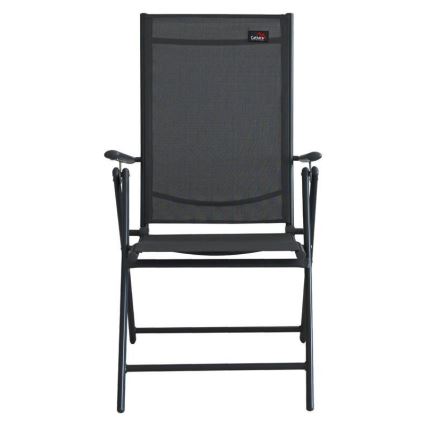 Chaise de jardin pliante grise