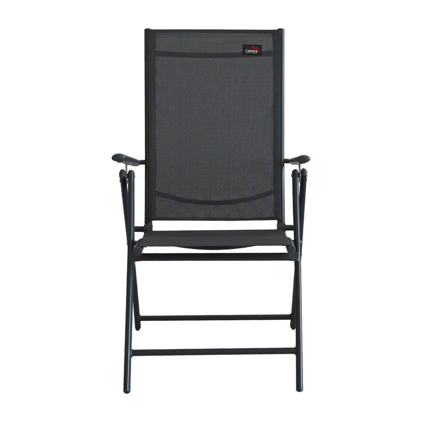 Chaise de jardin pliante grise