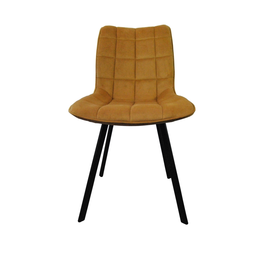 Chaise de salle à manger ADINA jaune