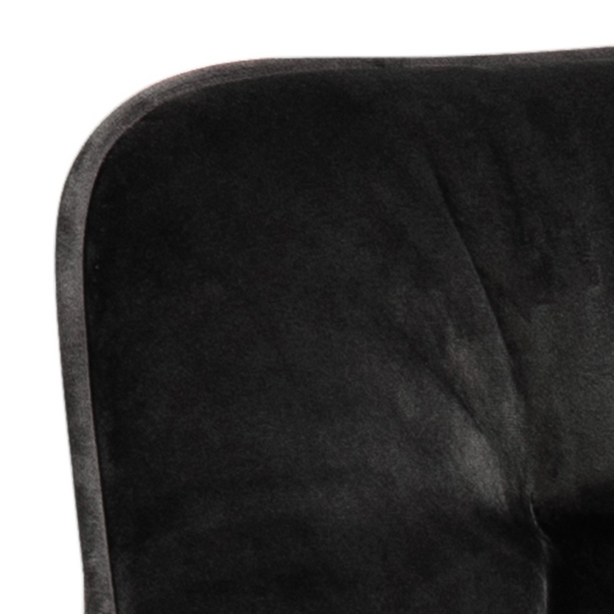 Chaise de salle à manger avec accoudoirs AYLIN 1 pcs noir