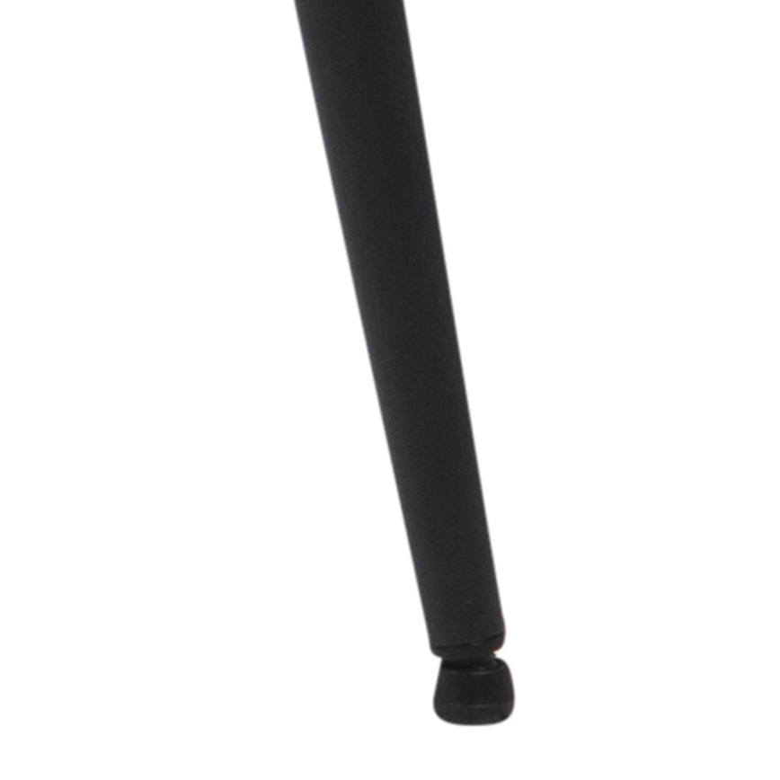 Chaise de salle à manger avec accoudoirs AYLIN 1 pcs noir
