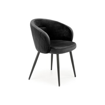 Chaise de salle à manger CALMURE anthracite