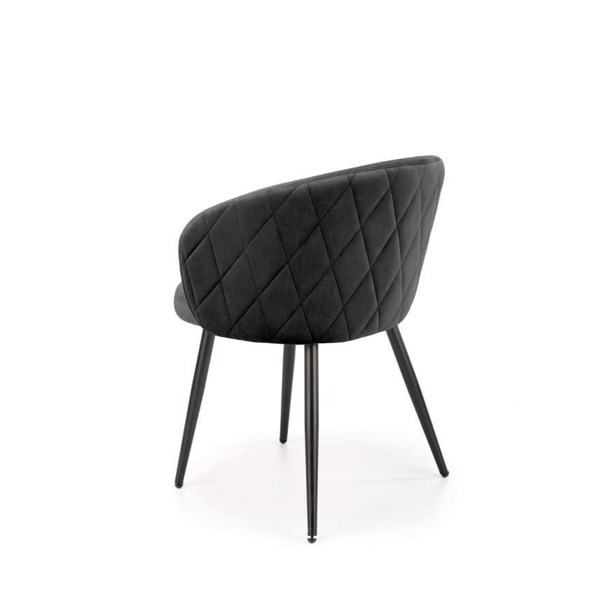Chaise de salle à manger CALMURE anthracite