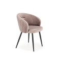 Chaise de salle à manger CALMURE rose