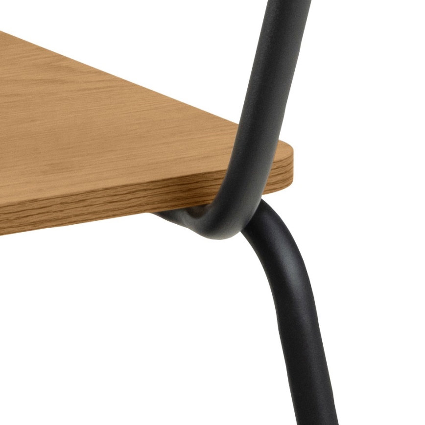 Chaise de salle à manger CARYS 1 pcs chêne