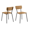 Chaise de salle à manger CARYS, 1 pièce, chêne