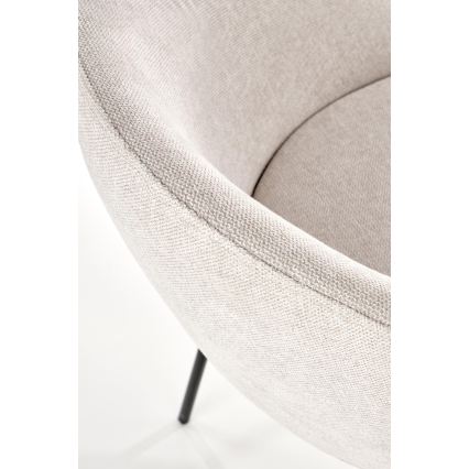 Chaise de salle à manger COBRE 1 pièce beige