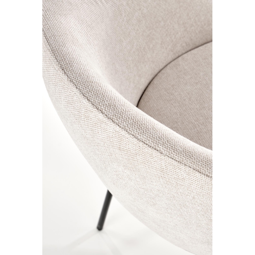 Chaise de salle à manger COBRE 1 pièce beige