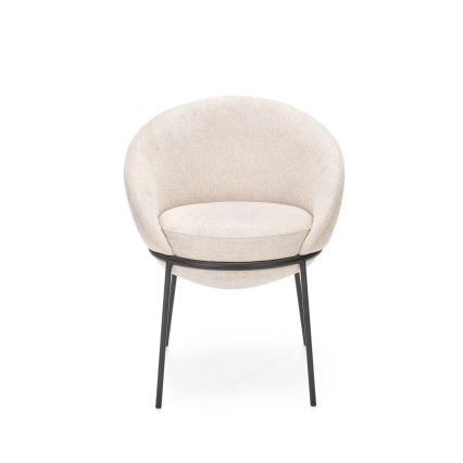 Chaise de salle à manger COBRE 1 pièce beige