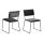 Chaise de salle à manger COLE 1 pcs gris foncé