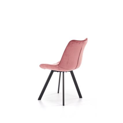 Chaise de salle à manger COMORO 1 pièce rose