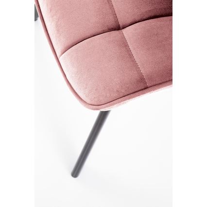 Chaise de salle à manger COMORO 1 pièce rose