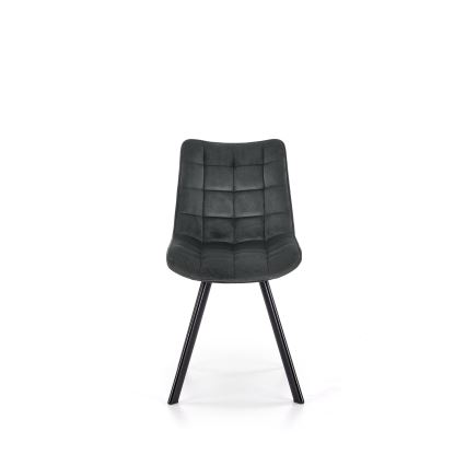 Chaise de salle à manger COMORO 1 unité gris anthracite