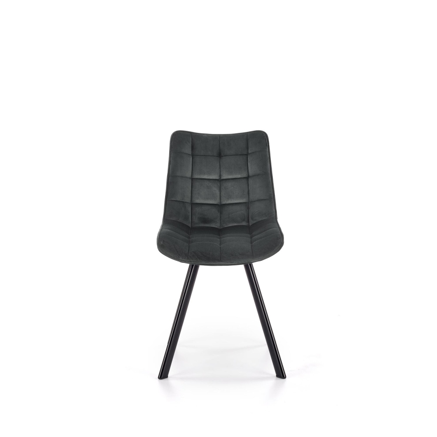 Chaise de salle à manger COMORO 1 unité gris anthracite
