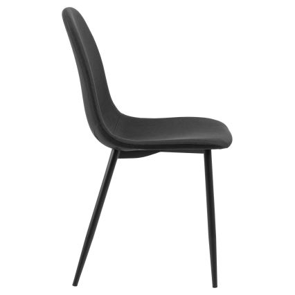 Chaise de salle à manger KAIA 1 pcs noir