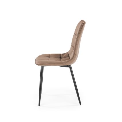 Chaise de salle à manger KINDREL, 1 pièce, beige