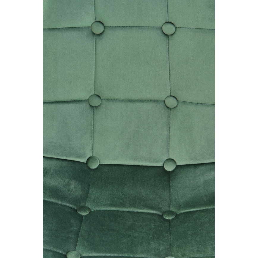 Chaise de salle à manger KINDREL, 1 pièce, vert foncé