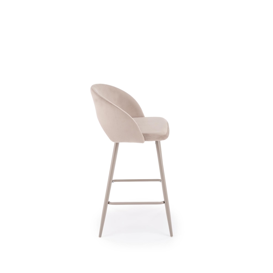 Chaise de salle à manger KVEL 1 pièce crème