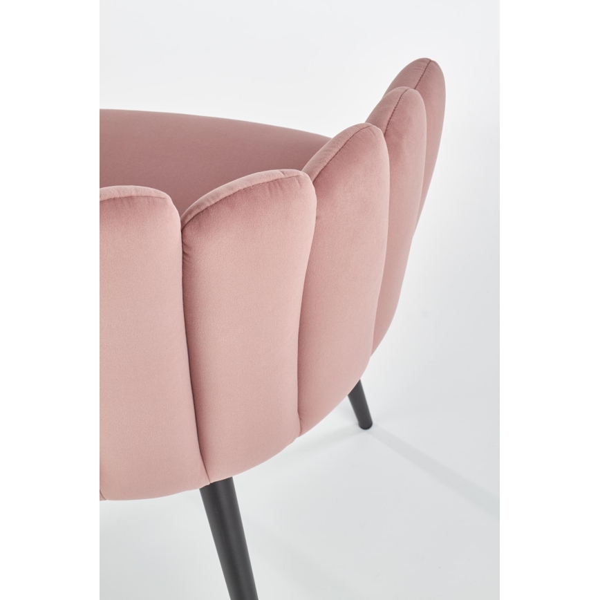 Chaise de salle à manger LOCAS 1 pièce rose
