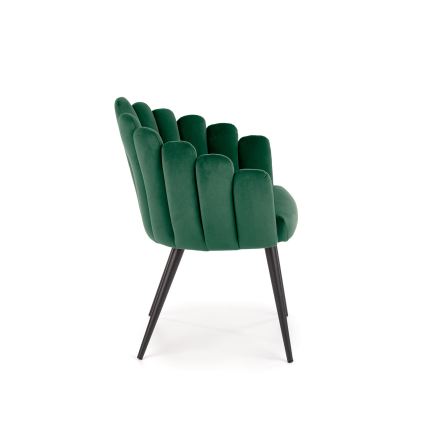 Chaise de salle à manger LOCAS 1 pièce verte
