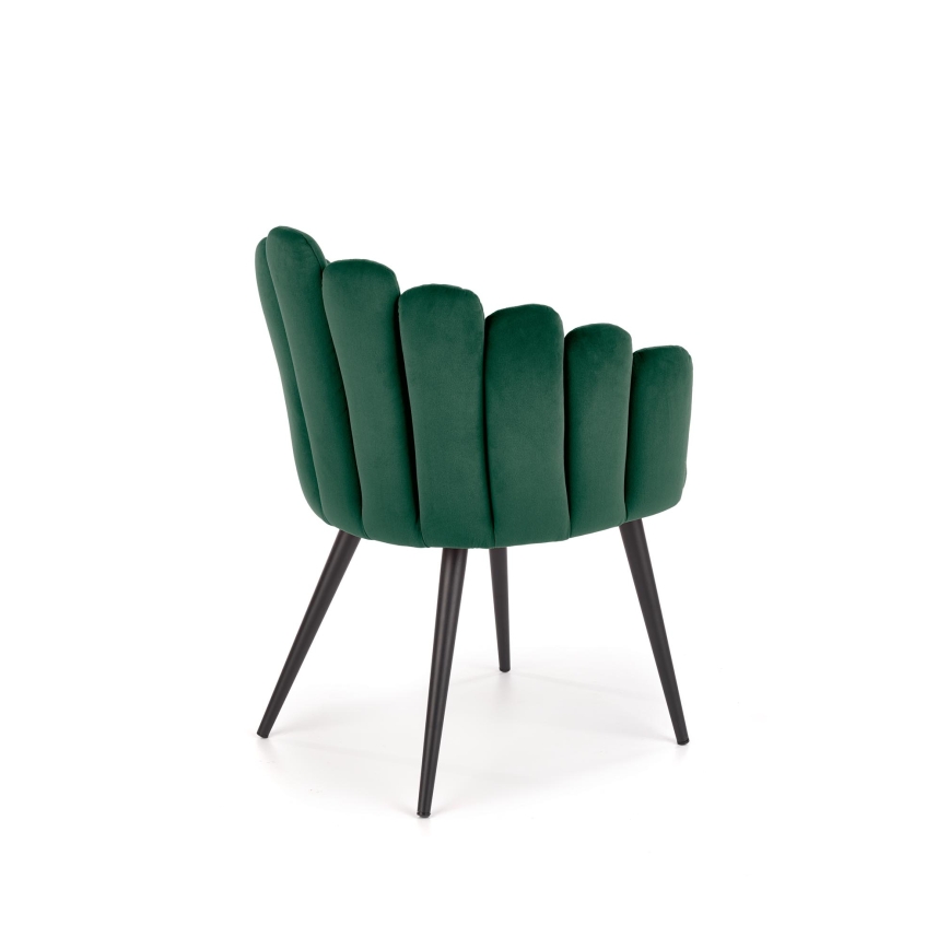 Chaise de salle à manger LOCAS 1 pièce verte