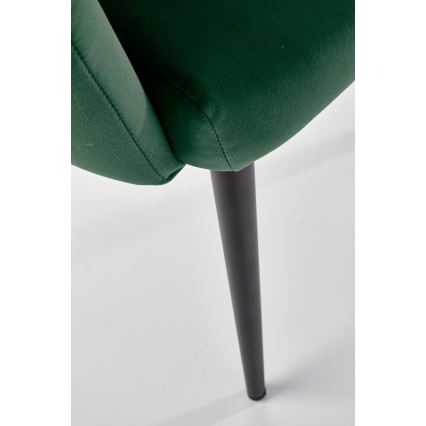 Chaise de salle à manger LOCAS 1 pièce verte
