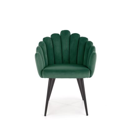 Chaise de salle à manger LOCAS 1 pièce verte