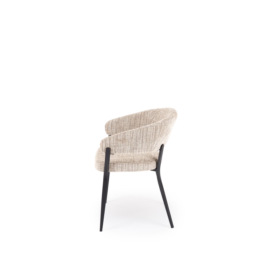 Chaise de salle à manger LOCUS 1 pièce beige