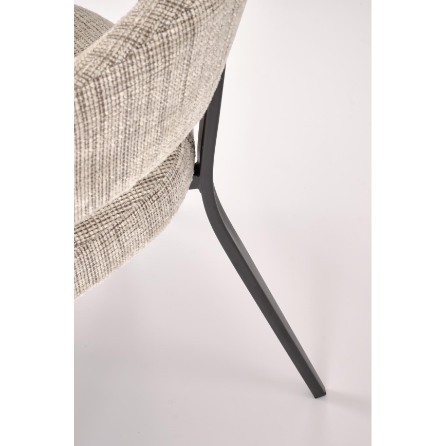 Chaise de salle à manger LOCUS 1 pièce beige