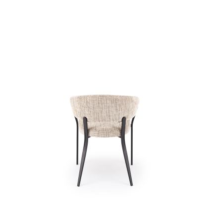 Chaise de salle à manger LOCUS 1 pièce beige