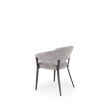 Chaise de salle à manger LOCUS 1 pièce grise