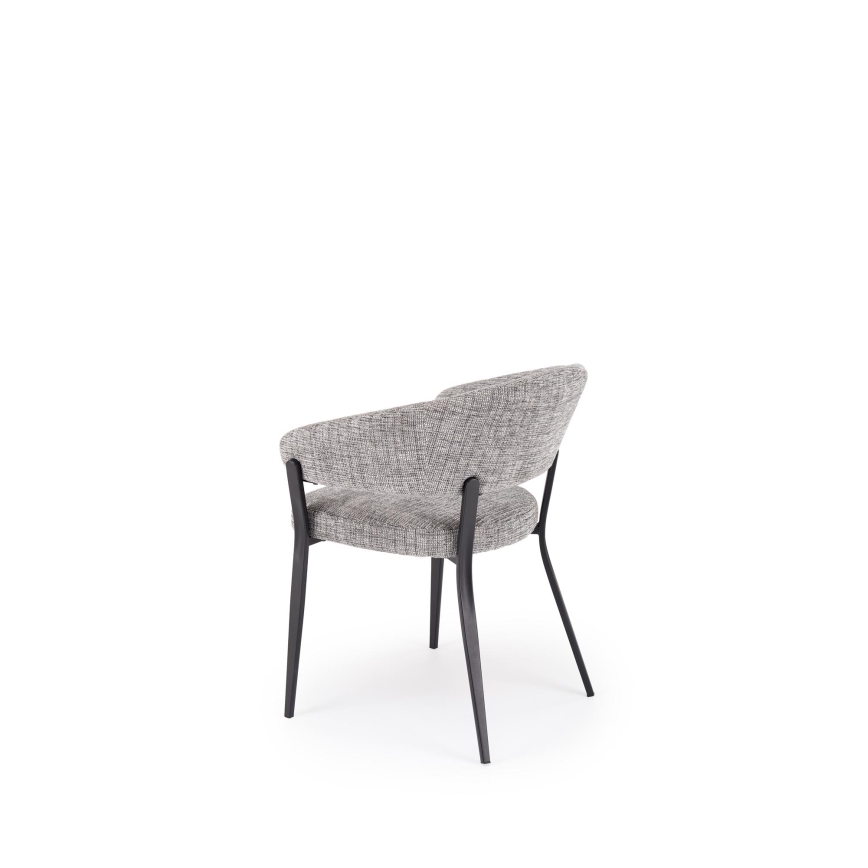 Chaise de salle à manger LOCUS 1 pièce grise