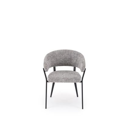 Chaise de salle à manger LOCUS 1 pièce grise