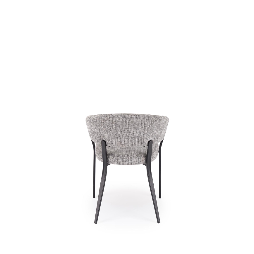 Chaise de salle à manger LOCUS 1 pièce grise