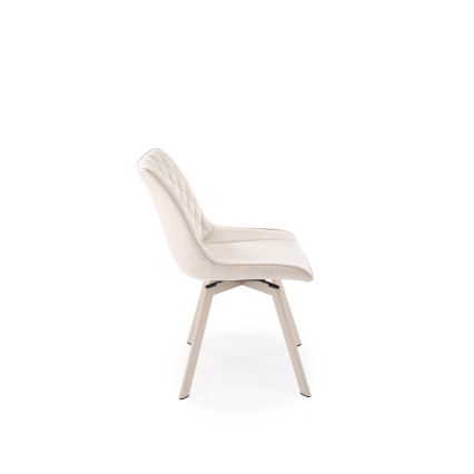 Chaise de salle à manger OMBRA, 1 pièce, crème