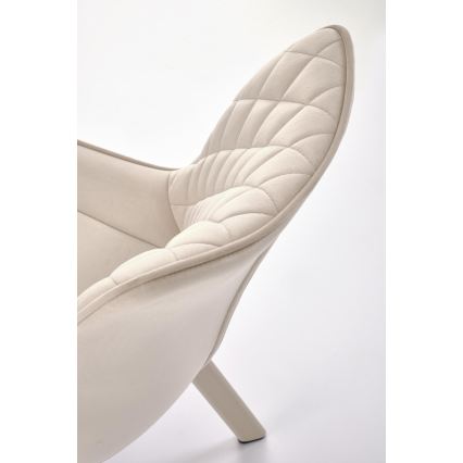 Chaise de salle à manger OMBRA, 1 pièce, crème