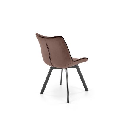 Chaise de salle à manger OMBRA 1 pièce marron