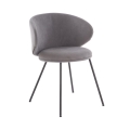 Chaise de salle à manger ORBIS, 1 pièce, grise