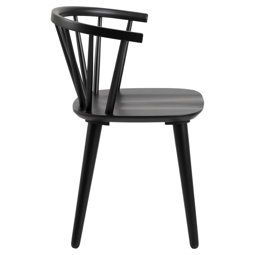 Chaise de salle à manger RUBY 2 pcs noir