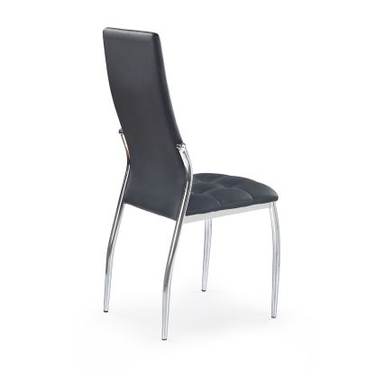 Chaise de salle à manger WARMIS, 1 pièce, noire